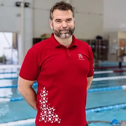 Peter Mankoč — swimming